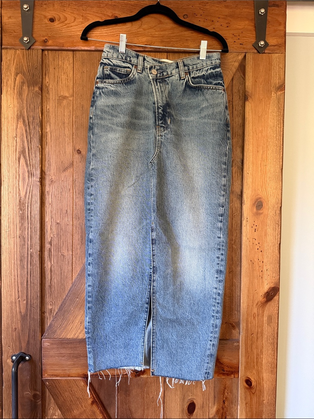 Reformation Jeans denim skirt